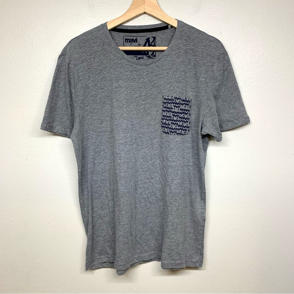 MAVI Short Sleeve T Shirt With Pocket Size L